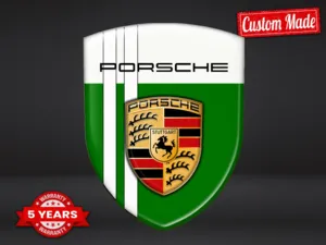 Porsche Étiquette Étanche Résistante Pro Minimaliste